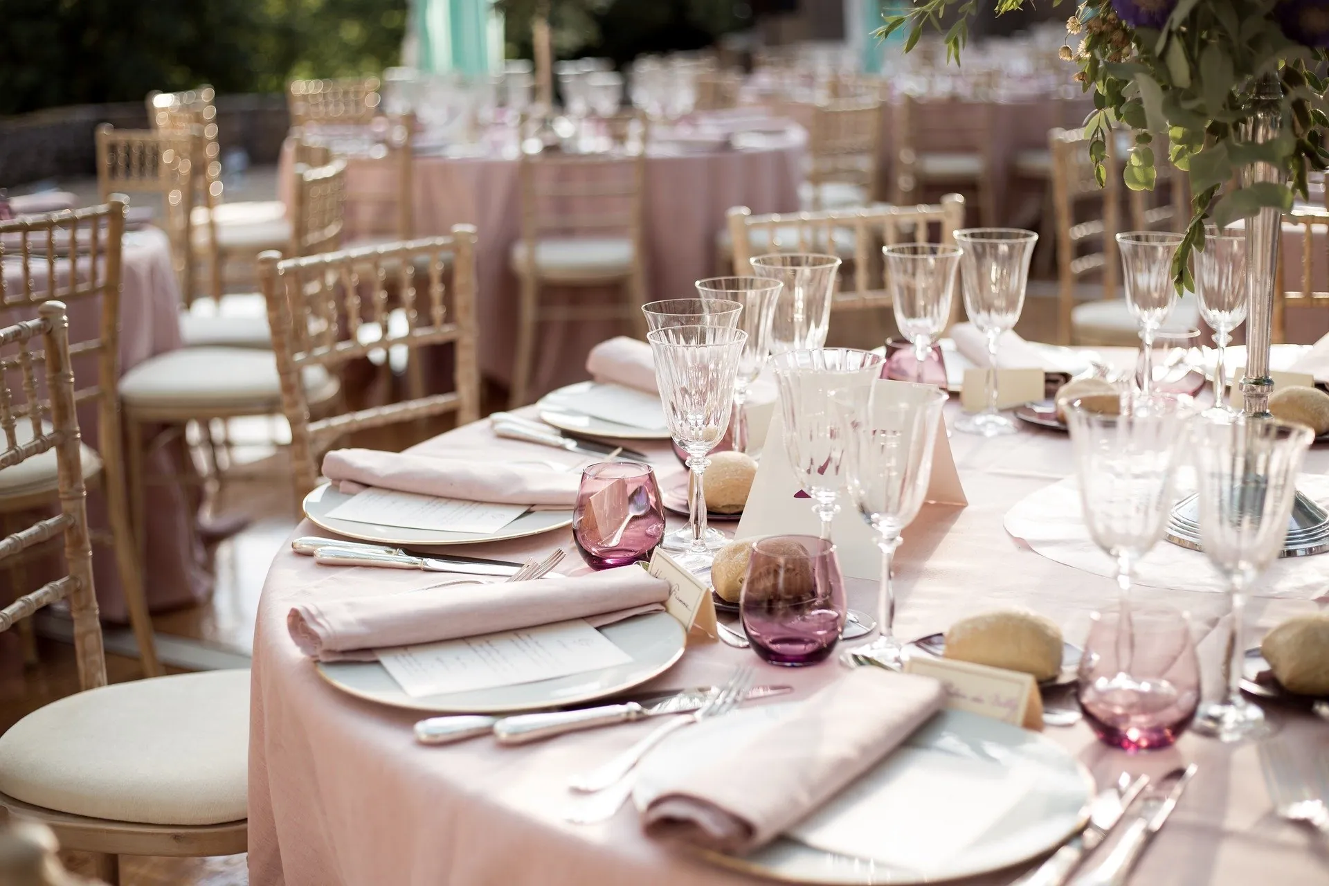 Décoration florale — Château de Syam — Villa Palladienne