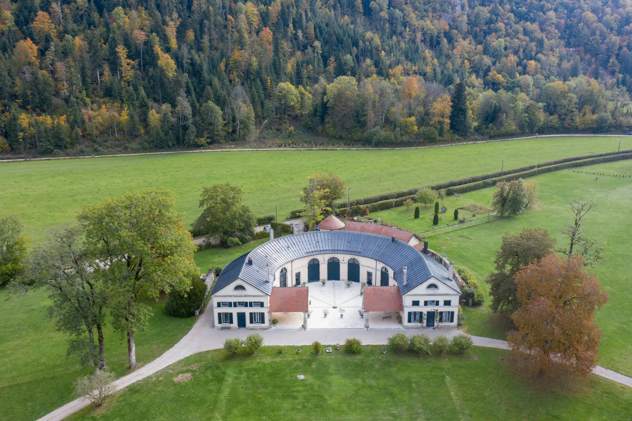 Reportage automne au château — Château de Syam — Villa Palladienne